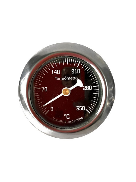 REDPOINT SPARES PiROMETRO/termómetro 0-500° – Ø 60 mm para hornos pizzas,  barbacoas, hornos de leña, etc.